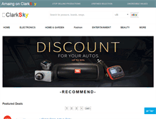 Tablet Screenshot of clarksky.com